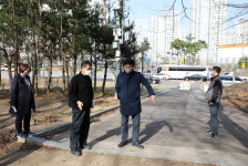 수원시, 권선구 나무 식재 사업 점검