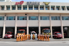 부산북부소방서, ‘덕분에 챌린지’ 캠페인 동참