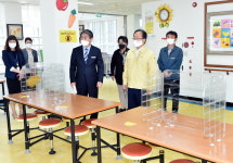 김석준 교육감, ‘특수학교 등교수업’ 현장점검