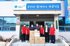 청송군에 코로나19극복 마스크 전달