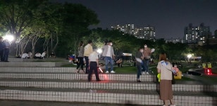 최대호 안양시장, 사회적 거리두기 캠페인