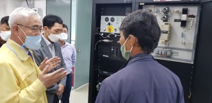 김종석 청장 ‘광덕산기상레이더’ 현장점검