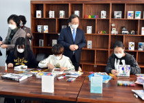 김석준 부산시교육감, 영도놀이마루 문·예·체 수업 참관
