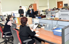 부산 남구 관내 중학교, 등교수업 진행상황 점검