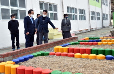 김석준 부산시교육감, 초등학교 신학기 준비상황 점검