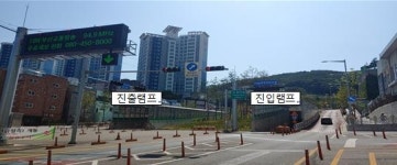 장전지하차도, 부분 차선통제 보수공사 실시