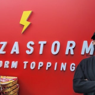 폭풍토핑피자스톰 중랑점