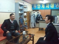 [경기일보-4.11 총선 따라잡기] 수원 팔달 이대의, 인계지대 방문방범기동순찰대 애로사항 청취