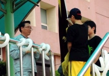 화창한 날씨속에 열린 운동회