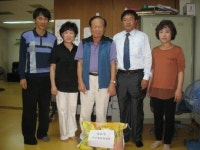 [포토라인] 광명4동주민센터, 경로당에 사랑의 쌀 전달