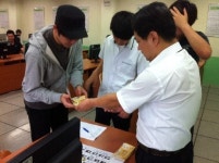 도내 기능인들 축구경기 즐기며 피로 푸세요