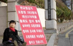 조합장이 팔아 먹은 상가를 지켜주세요