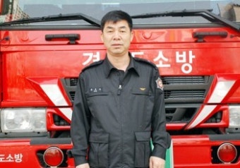 '심정지 70대 환자' 심폐소생술로 살린 소방관 화제