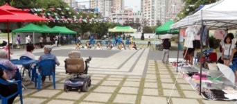 권선2동 주민들 소통공간 맛고을 비타민광장 만들자