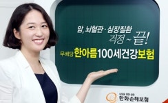 한화손보, 무배당 한아름 100세 건강보험 출시