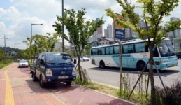 광교신도시 이상한 정류장