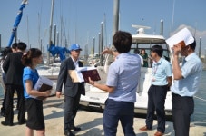 IPA 임직원 경기도 화성 전곡항 마리나 시설 견학