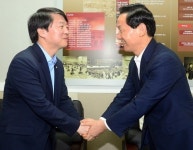 김상곤ㆍ안철수 무상급식 맞손?