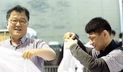 장애인들과 최고의 빨래… 일반기업과 경쟁해도 손색없죠