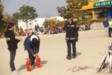 이천 신하초, 전교생 소방훈련 실시