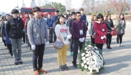 해외 참전국 유학생 등과 수원보훈지청, 현충시설 탐방