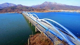 위용 드러낸 신 양수대교