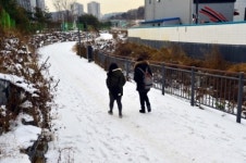 이의동 보행자도로를 아시나요?