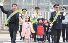 수원서부署, 오목초교서 입학생 대상 교통 안전교육