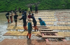 평택해군 2함대, 봄철 영농기 농촌일손돕기 나서