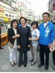 김윤주 군포시장 후보·박영선 산본중심상가 돌며 지지 호소