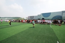 오산시, 스포츠센터 보조축구장 인조잔디 교체