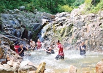 짙은 녹음 …시원한 폭포… 신선놀임이 따로 없네