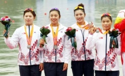 한국 카누, 여자 카약 4인승 500ｍ 은메달