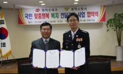 평택소방서와 평택우체국 업무협약 체결