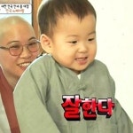 슈퍼맨이 돌아왔다 삼둥이, 템플스테이서 깜찍 매력… 민국이는 노래까지