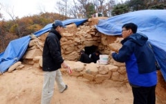 양평 신라시대 고분 발굴조사