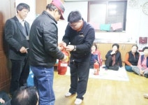 동두천시 중앙동, 경로당 순회 소방안전교육