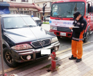 평택소방서, 소방차량 골든타임 확보 위한 불법 주ㆍ정차 단속 실시