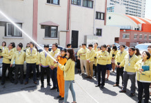 광명교육지원청, 지진 및 화재대피 훈련 실시