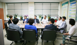 군포시의회 메르스 대책본부 방문 근무자 격려
