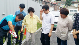 광주시 경안동, 수해대비 모의상황 훈련 실시