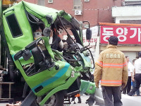 [단독] 강화읍 신문사거리 연쇄충돌 사고… 운전자, 유서 남긴채 도주