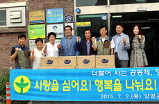 양평군새마을회, 직접 재배한 감자 300kg 양평군기초푸드뱅크에 전달