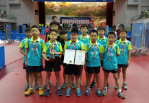 오정초 탁구부, 교보생명컵 탁구대회 단체전 준우승