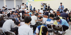 학교폭력 0%, 학교사랑 200%… 부천소사署, 허그·세족식