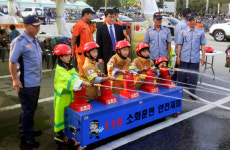 의왕소방서, 백운예술제 축제장 내 소소심 체험부스 운영