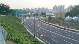 의왕 포일교차로∼포일동 농협 통합 IT센터 앞 도로 우선개통