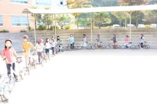 용인 초당초등학교, 찾아가는 자전거 안전 체험교육 실시