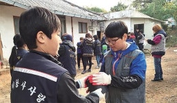 김포정우회도 독거노인에 ‘사랑의 연탄’ 나눔