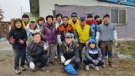 양주 정우금속공업, 연탄 1천200장 직접 배달